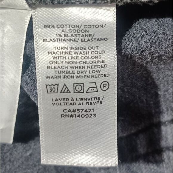 686646....Loft Straight leg Crop Jeans Size 26/2, 23" Inseam 10" Rise - Picture 6 of 6